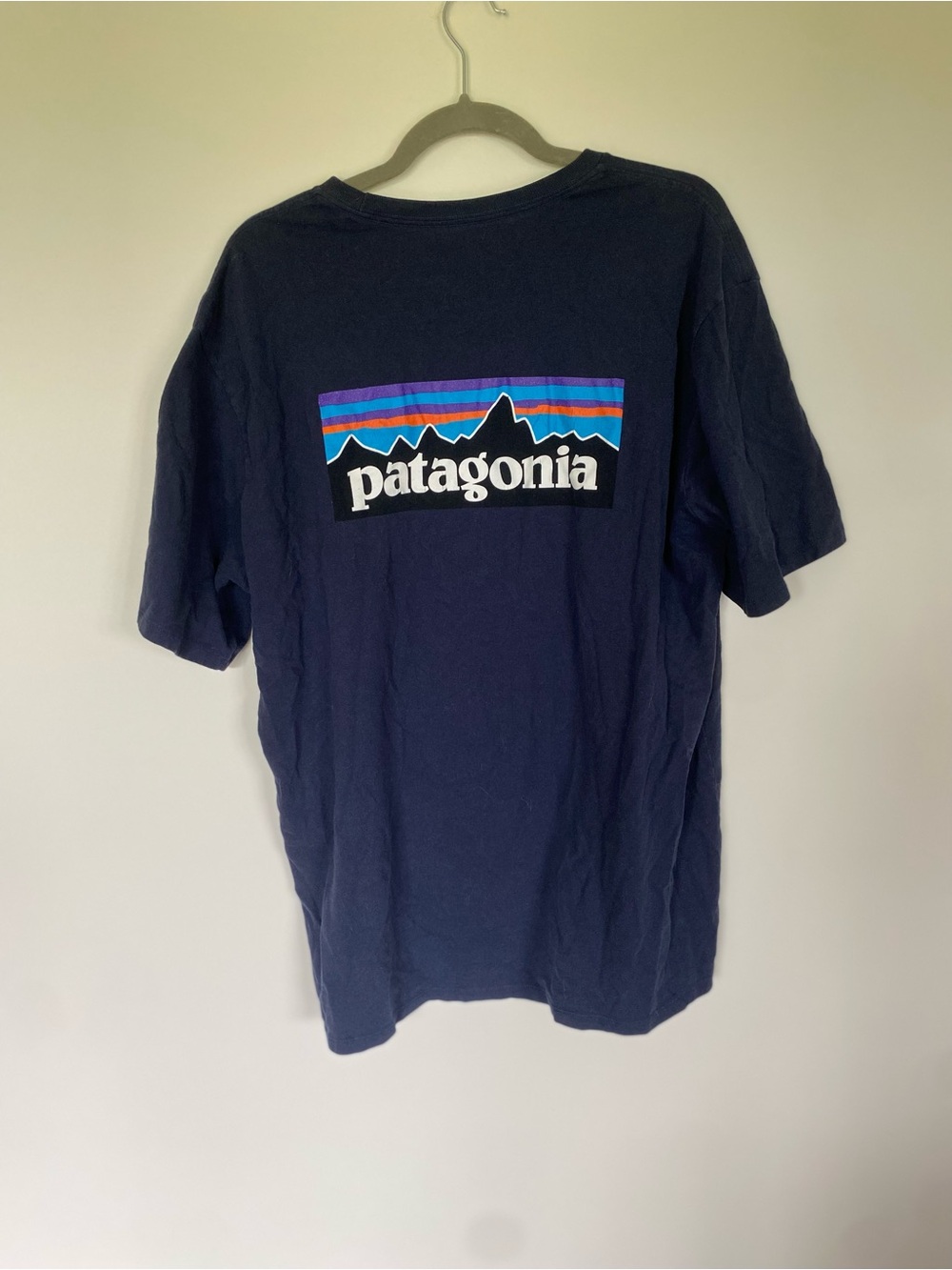 Patagonia Better Wear Men's Navy Short-Sleeve Logo T-Shirt